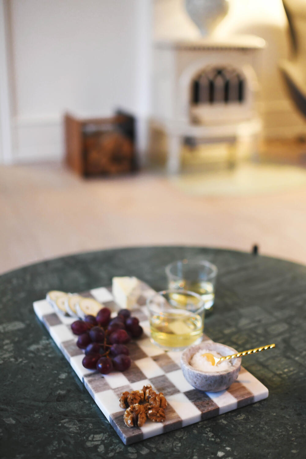 Ternet Marmor skærebræt - L39 cm